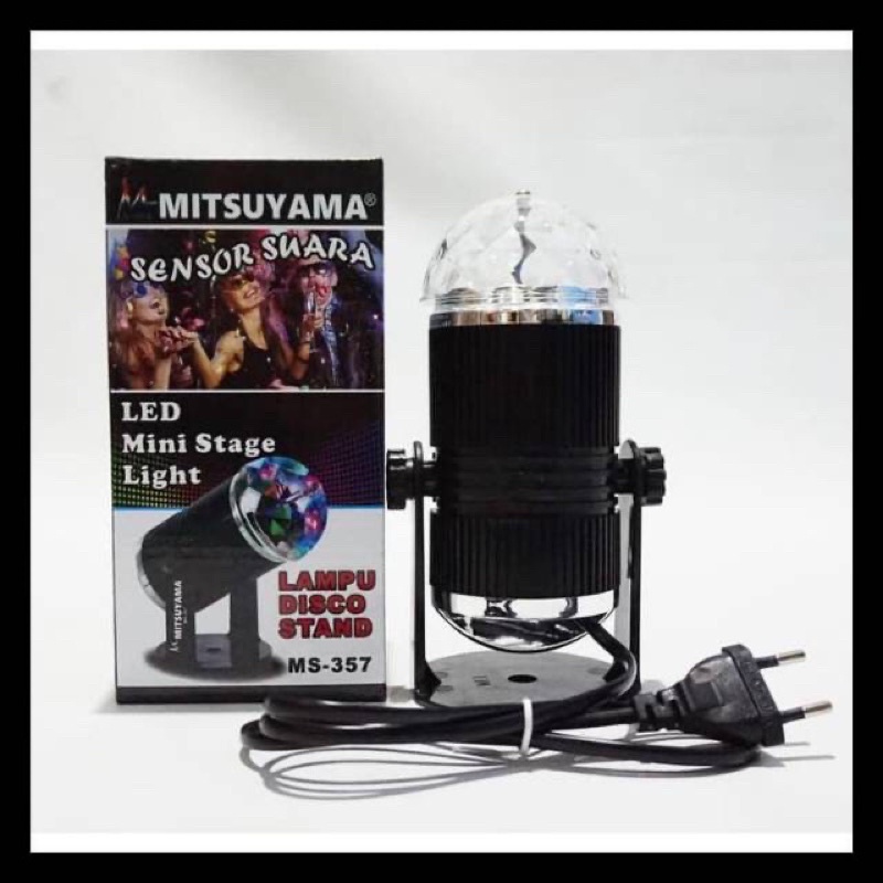 lampu disco sensor suara mitsuyama