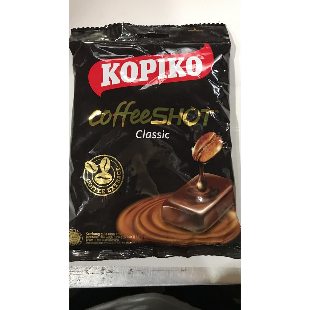 

Ayo Promo Permen Kopiko 1 Bungkus 50 Butir 150 Gram / Coffee Candy Pahit Kopi Murah