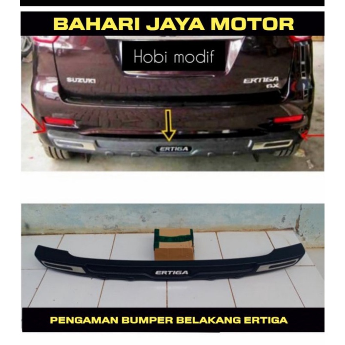 pengaman bumper belakang Ertiga 2012-2015