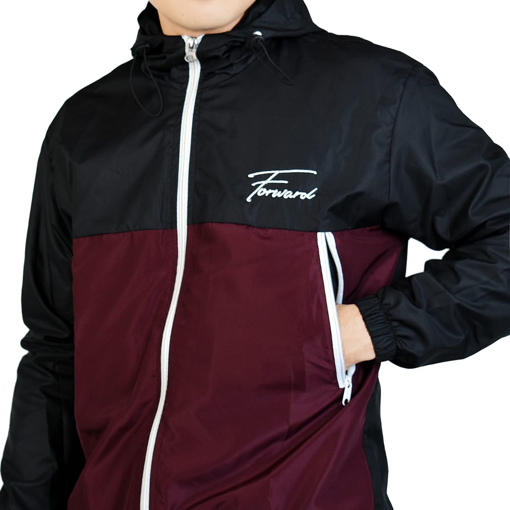 Jaket Parasut Motor Pria Forward System