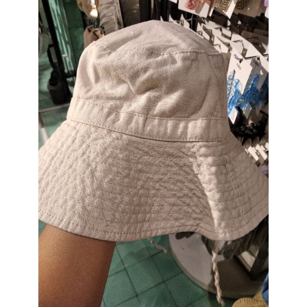 TOPI RUBI BUCKET HAT TALI ORIGINAL CREAM