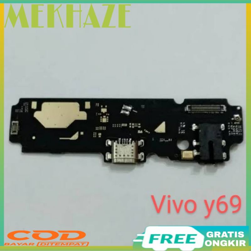 CONNECTOR CHARGER VIVO Y69 FLEXIBLE CONNECTOR TC PAPAN KONEKTOR CAS PCB BOARD VIVO Y69