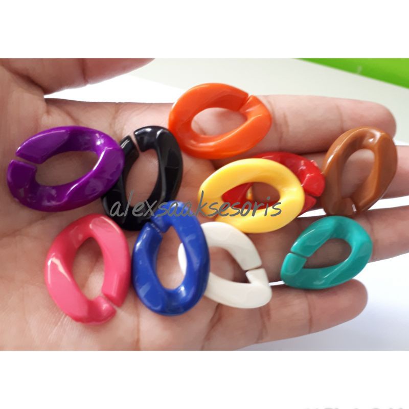 Rantai plastik/akrilik 19 gram