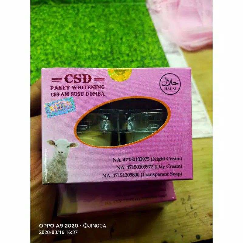 

CSD Cream Susu Domba Original MDS BPOM