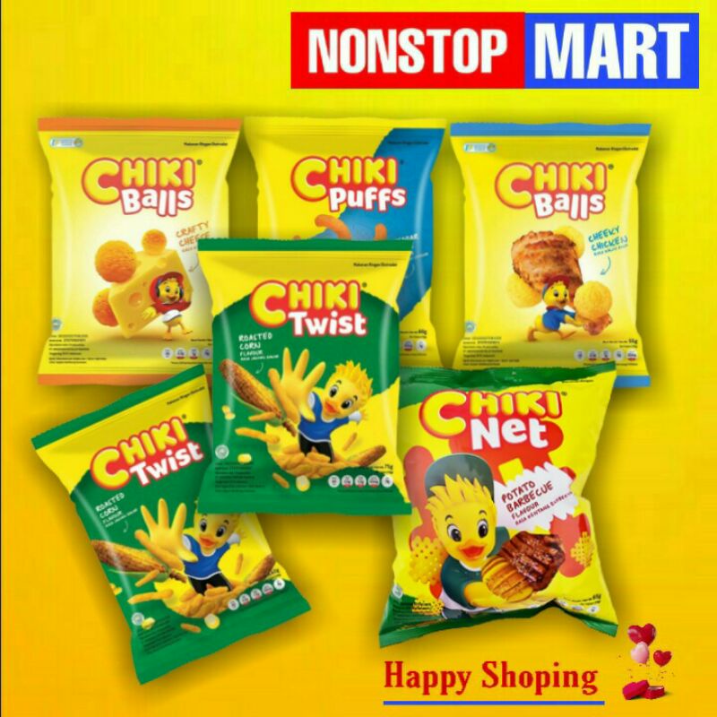 

CHIKI all varian rasa 40-75gr