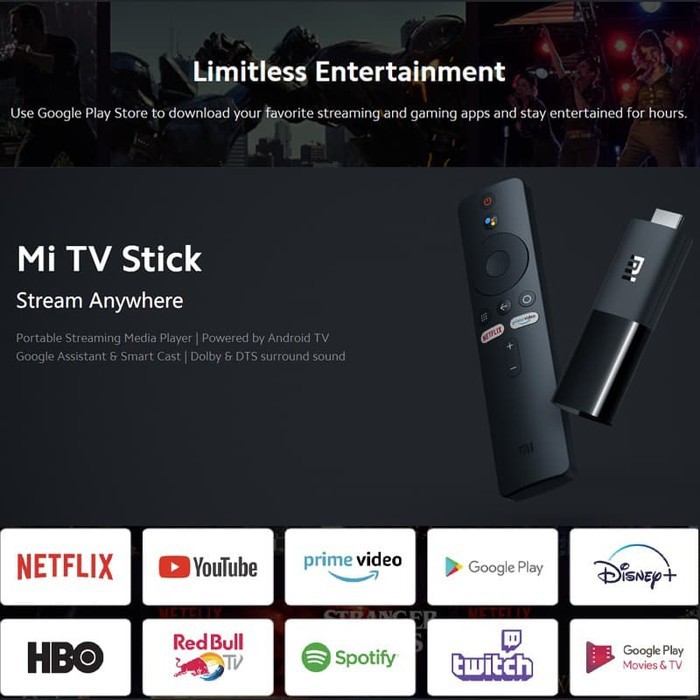 Xiaomi Mi TV Stick Full HD / 4K Android Smart Cast TV - GLOBAL VERSION