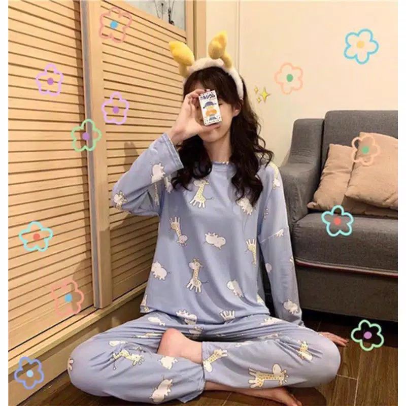 piyama PP import (Snoopy, Chick, giraffe)