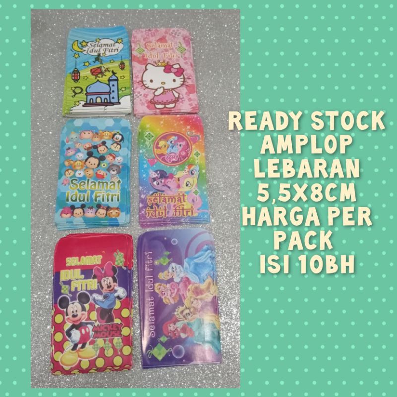 

amplop idul fitri/amplop lebaran lucu karacter/parcel hadiah lebaran murah 5,5x8cm