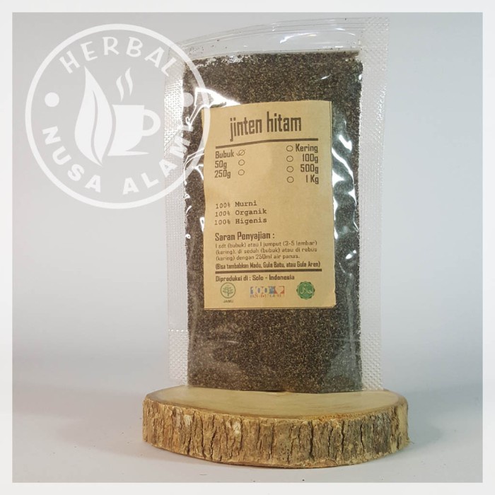 

JINTEN HITAM IMPORT BUBUK | MURNI | Nigella Sativa 100g