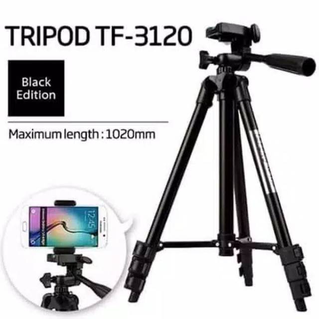 Tripod TF-3120 Bonus Holder U (HITAM)