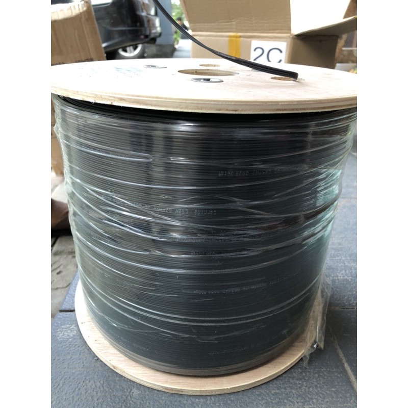 Kabel Drop wire 2 core /Kabel Fo 2core 3 Seling/1000 M