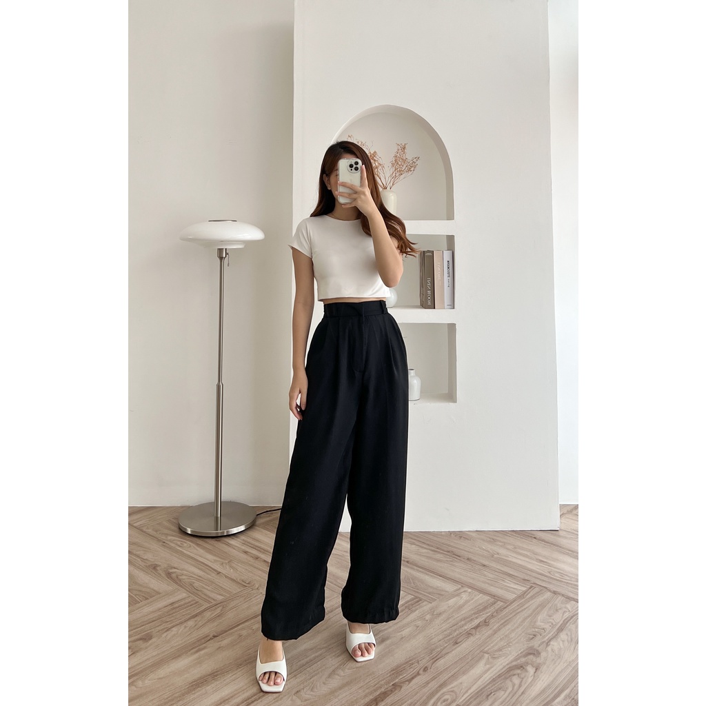 POTTIE - Jenna Cullotes Pants - Long Culottes High Waist