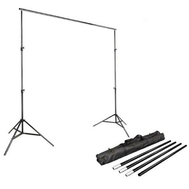 TaffSTUDIO Bracket Stand untuk Backdrop Foto Studio 190 x 300 Cm