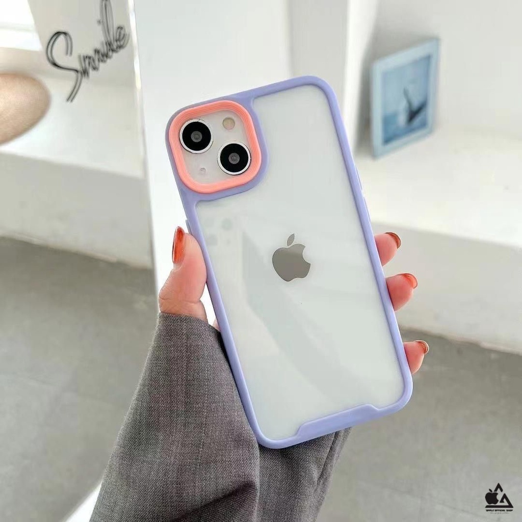 Soft Case Candy Macaron SAMSUNG A32 4G A52 A72 A22 4G A03S A03 A12 M12 A23 4G A33 A53 A73 5G A13 4G With Frame Camera Pelindung Kamera Softcase Silikon Jelly Clear Cover Bukan Hardcase Silicone