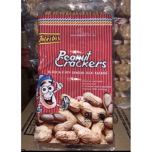 

Interbis Peanut Crackers Biskuit Kacang - 300gr