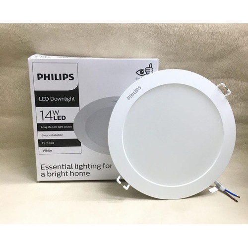 Downlight LED PHILIPS ERIDANI DL190B 14W Ganti 7.5W 6inch 59263 BESAR D150