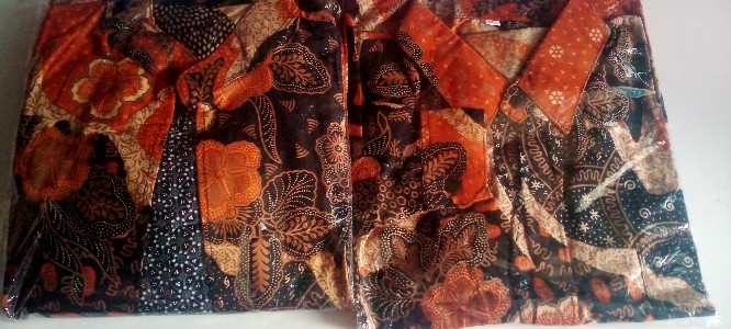 Maura Couple - Sania Ruffle Batik Couple | Batik Couple Modern | Gamis | Batik Couple Gamis