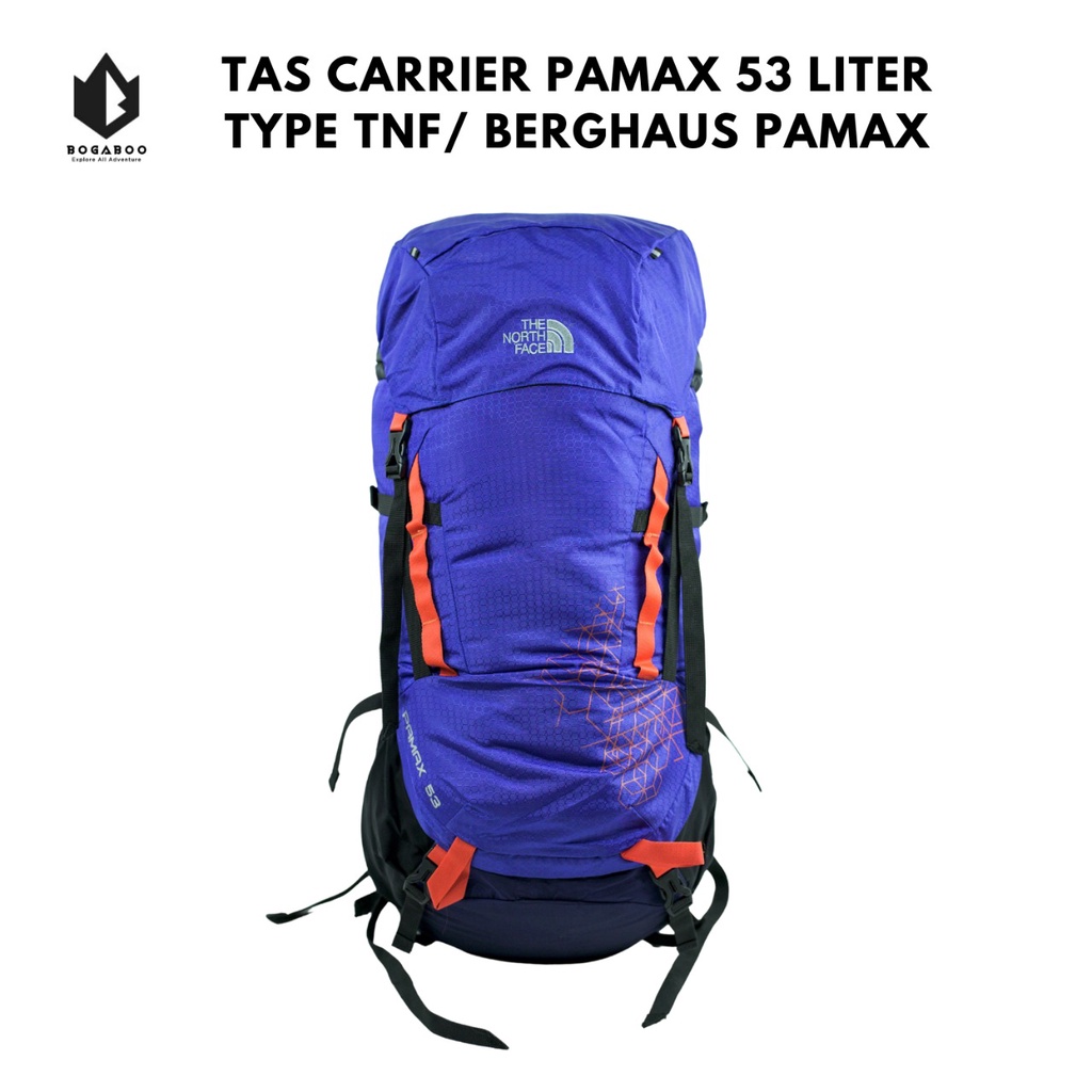 Carrier Pamax 53L - Tas Carrier Pamax 53L+Cover Bag