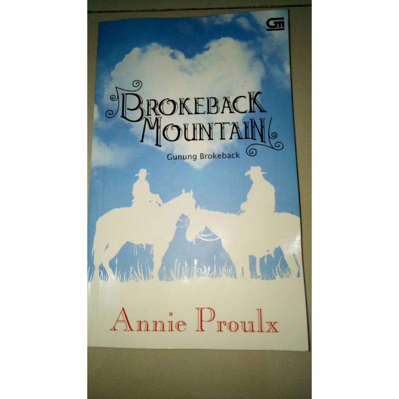 Novel Brokeback Mountain - Annie Proulx