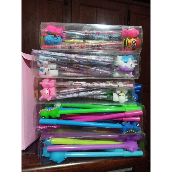 

((dian)) Alat tulis pencil bensia atau pencil cabut karakter 12pcs