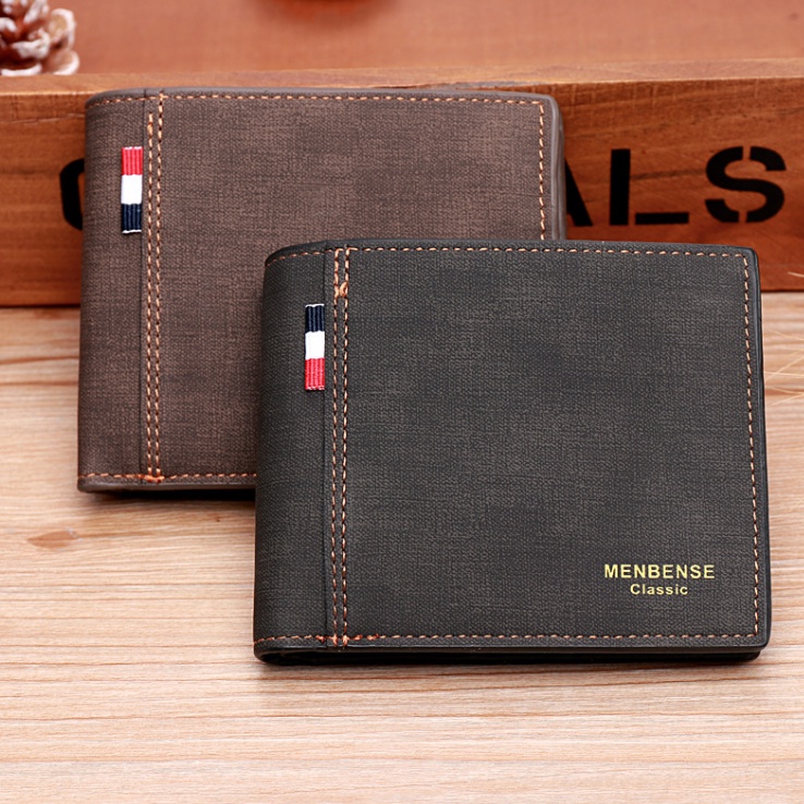 Dompet Pria Original Men Bense Side Flag / Men Wallet MBS001