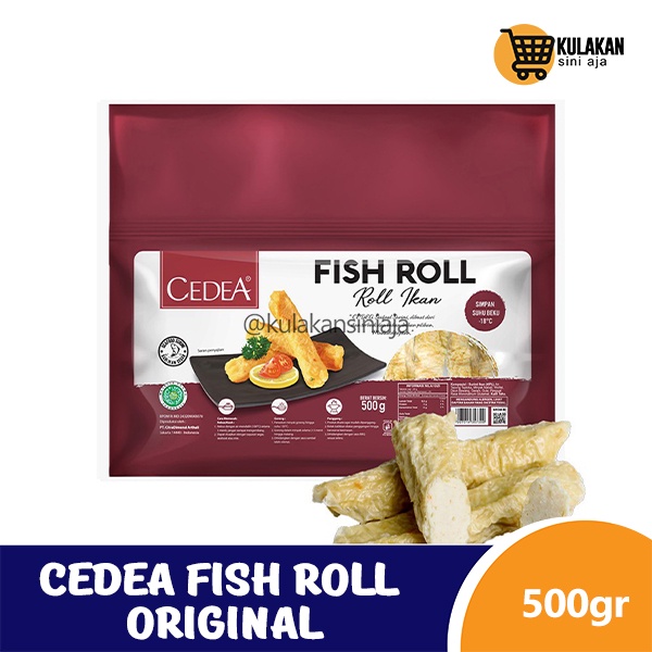 

Cedea Fish Roll Original 500 Gram