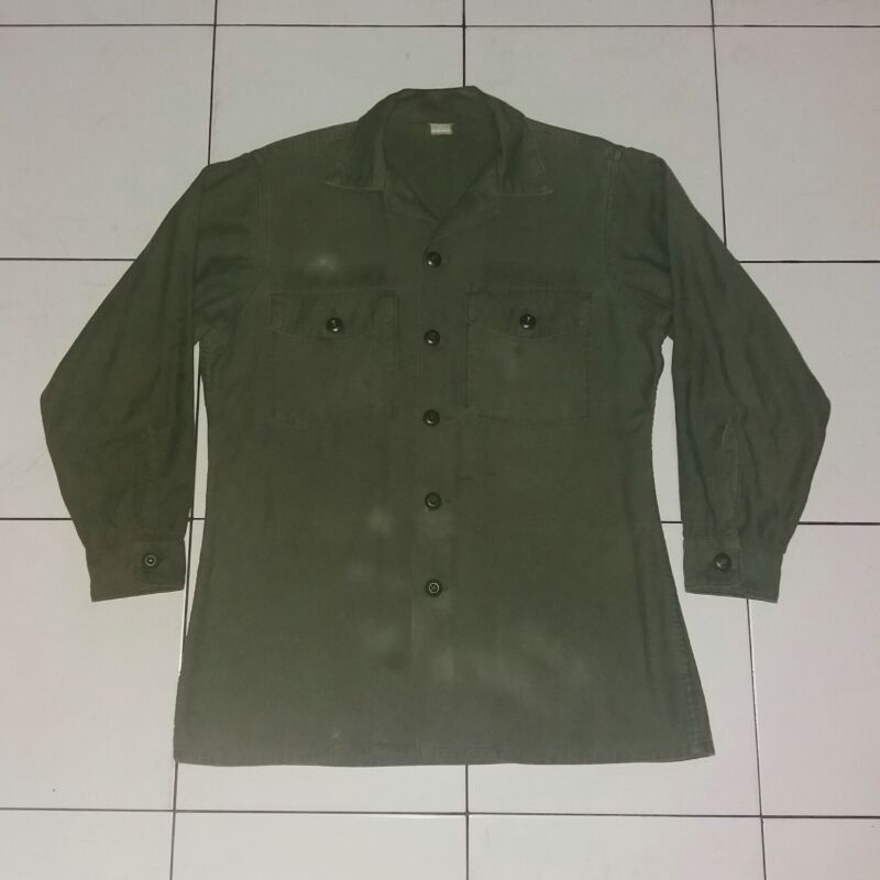 Shirt OG 107 Issue Us Army Kemeja Second not M65 BDU Woodland