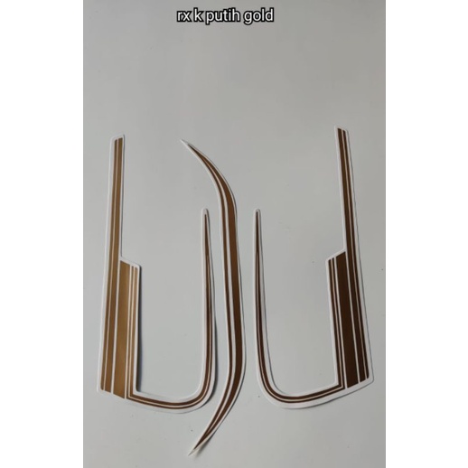 STRIPING RX K PUTIH GOLD