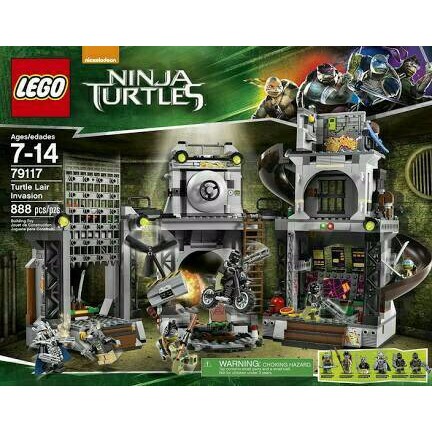 Lego Ninja Turtles 79117 Turtle Lair Invasion KS96