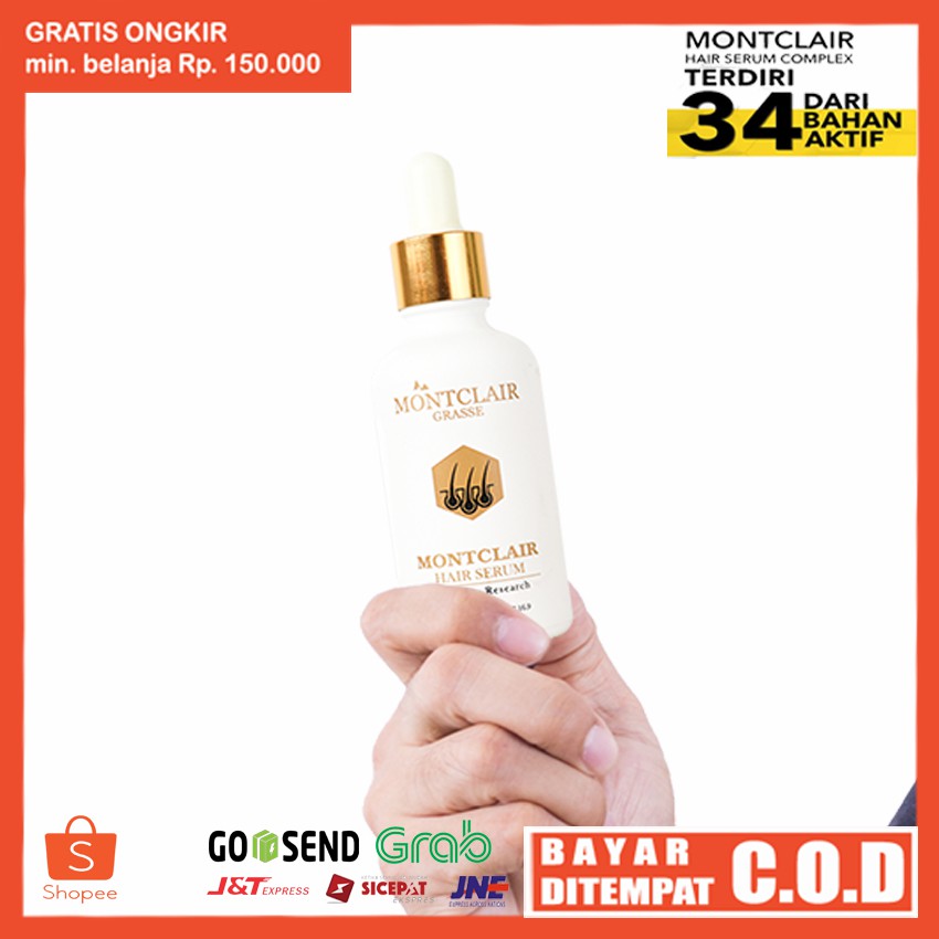 Montclair Hair Serum/Penumbuh Rambut/hair tonic penumbuh rambut