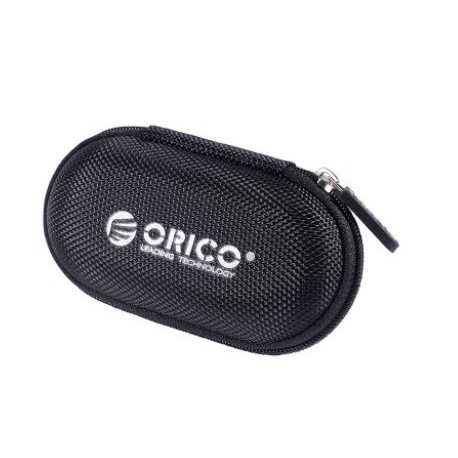 storage bag orico for cable ssd m.2 flashdisk tws ph-eh3 - Pouch earphone universal anti shock