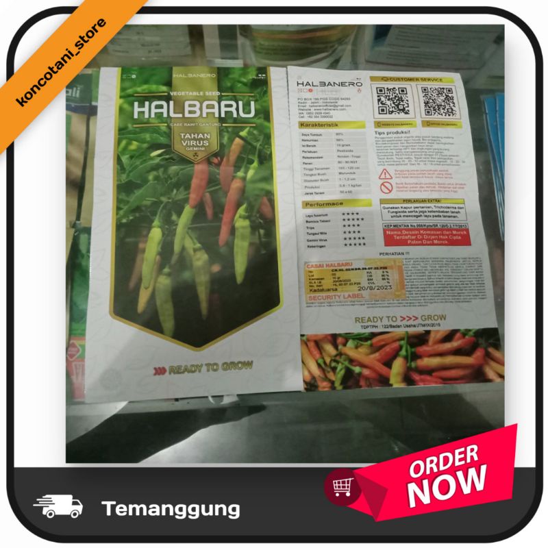 Benih Cabe Rawit HALBARU