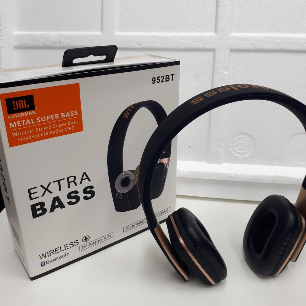 Earphone JBL Headset Headphone Bluetooth JBL 952BT Wireles Berkualitas