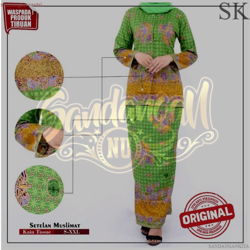setelan Muslimat | Muslimat NU | baju muslimat | Kerdung Muslimat