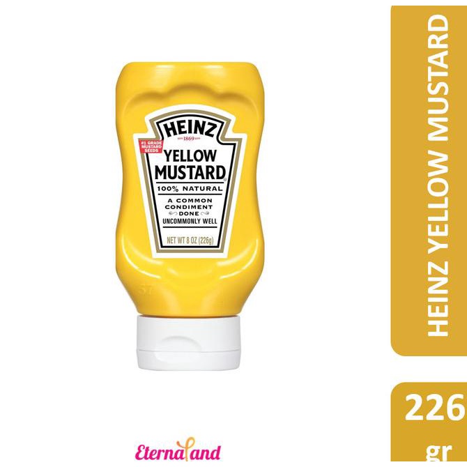 

Heinz Yellow Mustard - Mustar Impor Usa
