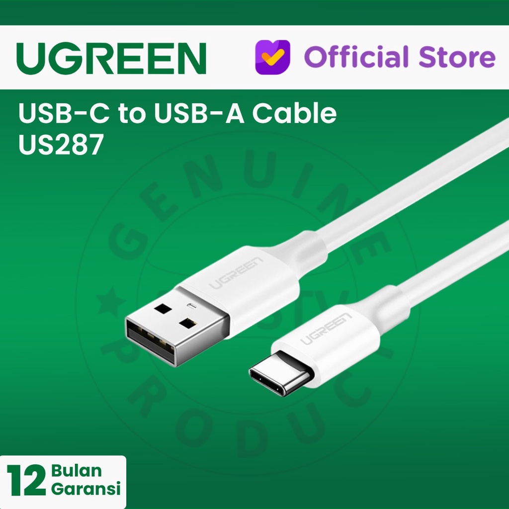 UGREEN Kabel USB-C to USB-A (Fast Charging) - US287