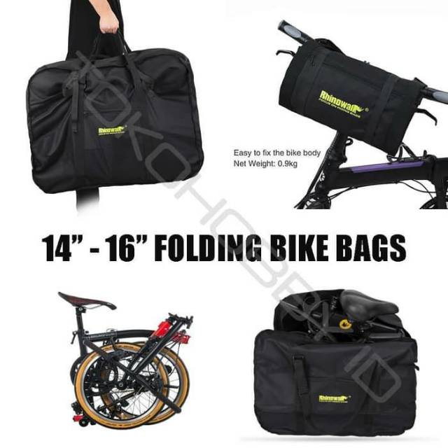 Tas Loading Travel Sepeda Lipat 14-16 Inch