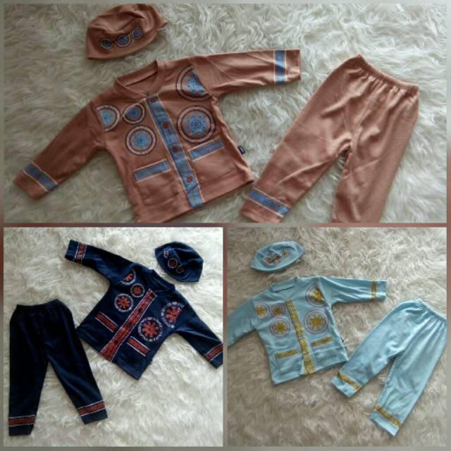 Set Baju Koko Bayi Type C