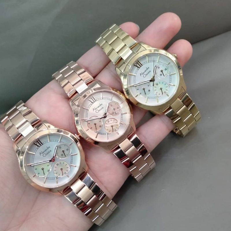 JAM TANGAN ALEXANDRE CHRISTIE ORIGINAL AC2815/AC 2815 READY MURAH JAM WANITA