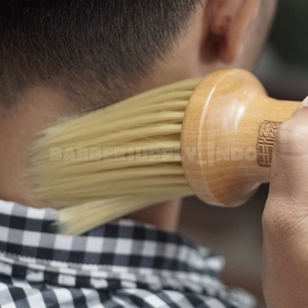 Kuas Barber Premium Koryu Nikko / Barber Brush Premium / Kuas Rambut