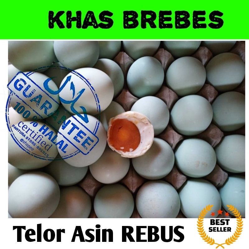 

Telur Asin REBUS Bebek Pangon Asli HTM Brebes