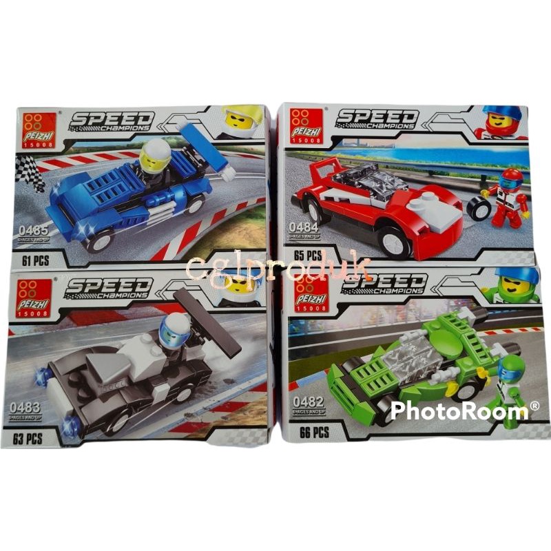 Mainan Lego Mobil Balap Car Speed Champion Baru Murah