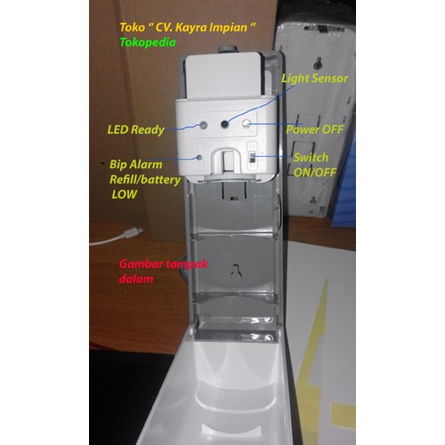 Pengarum Ruangan Otomatis Remote Type LFDR-523