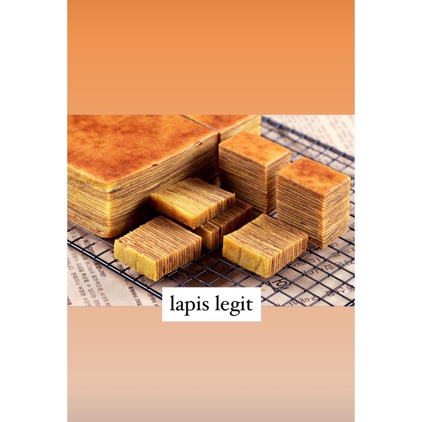 

Kue Lapis Legit 22x22 Cm