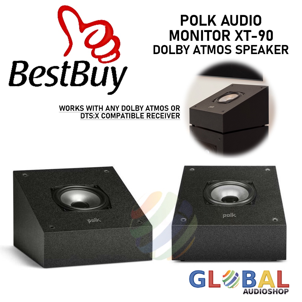 Polk Audio XT90 Speaker Dolby Atmos Enabled 3D MXT90 XT-90