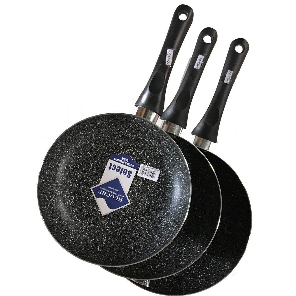 FRY POT TEFLON ANTI LENGKET WAJAN TEFLON HUOCHU