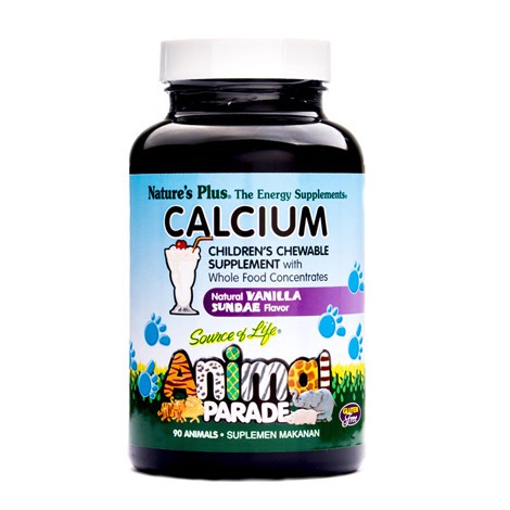 Natures Plus Animal Parade Calcium 90Chewtab