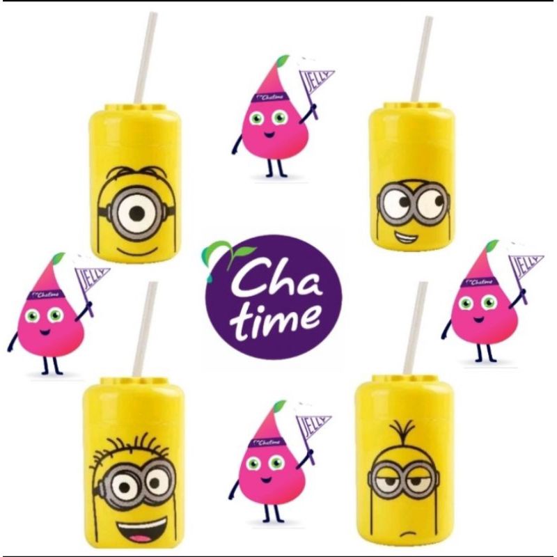 Chatime x Minions Merchandise OFFICIAL / Totebag Minions / Run to you totebag / Look at you totebag