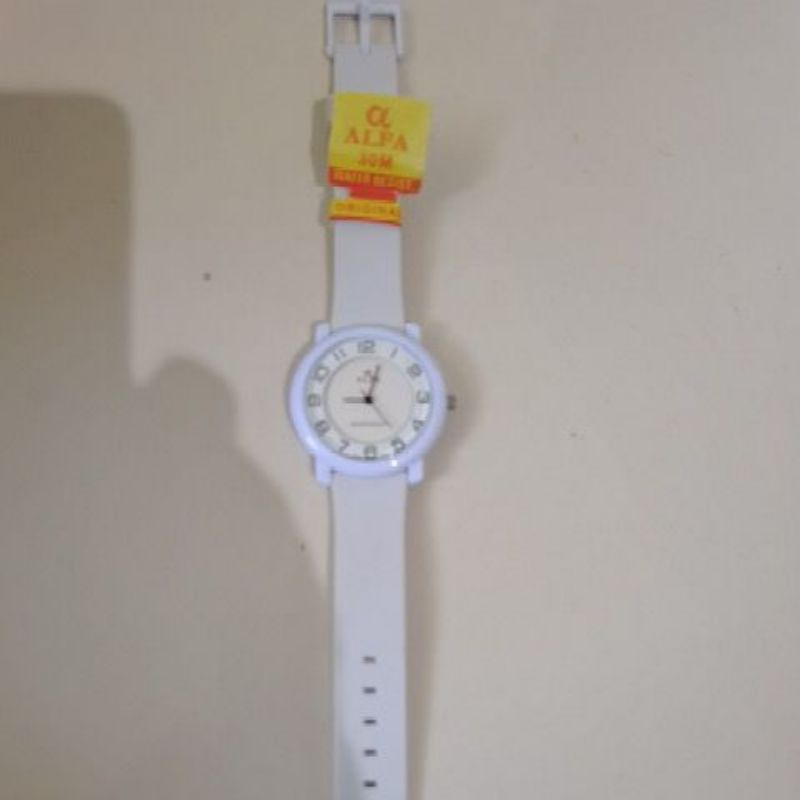 Jam Tangan Karet ALFA Water ressistant