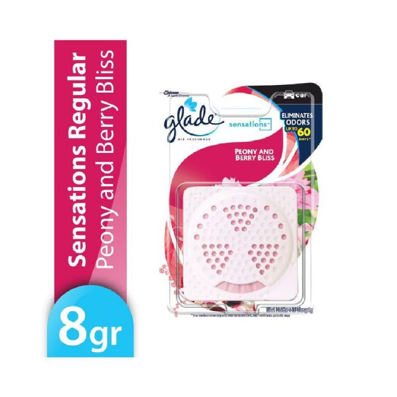 Glade Sensations Air Freshener Parfum Reguler 8Gr (Peony And Berry Bliss)